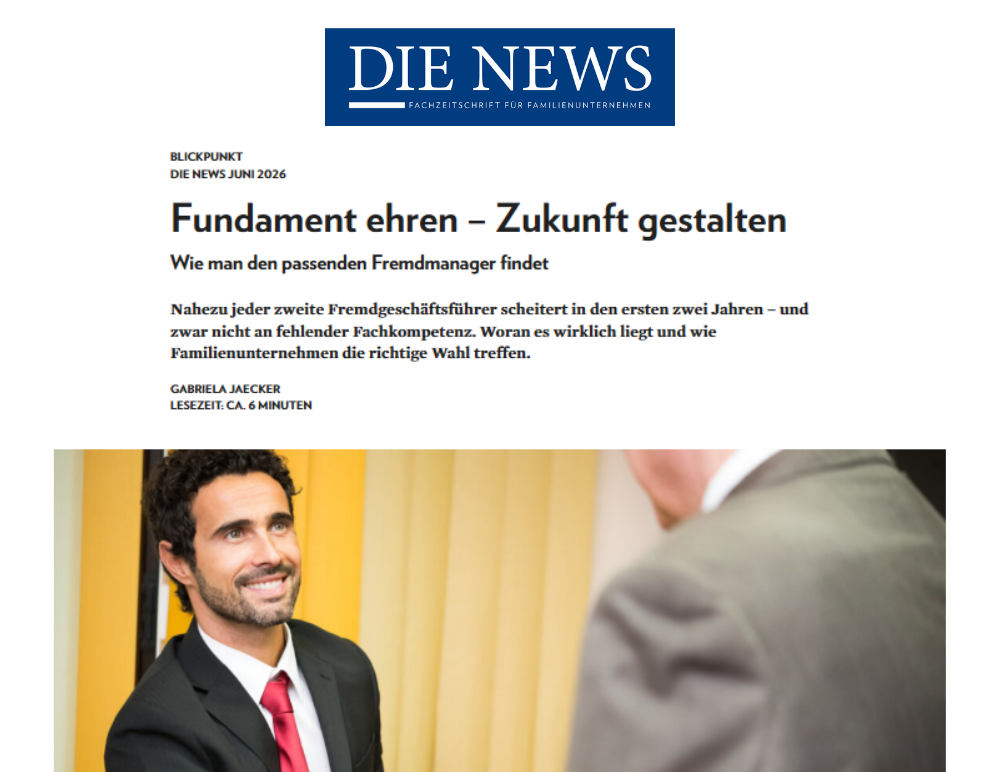 Fundament ehren – Zukunft gestalten